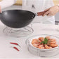 Rejilla Vaporera Redonda de Acero Inoxidable para Cocina