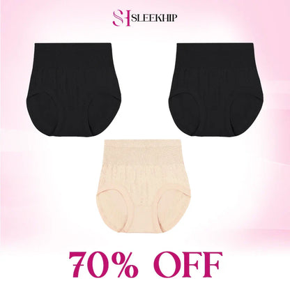 💞REBAJAS 70 % DE DESCUENTO - Braguitas impermeables de cintura alta que controlan el abdomen y realzan los glúteos
