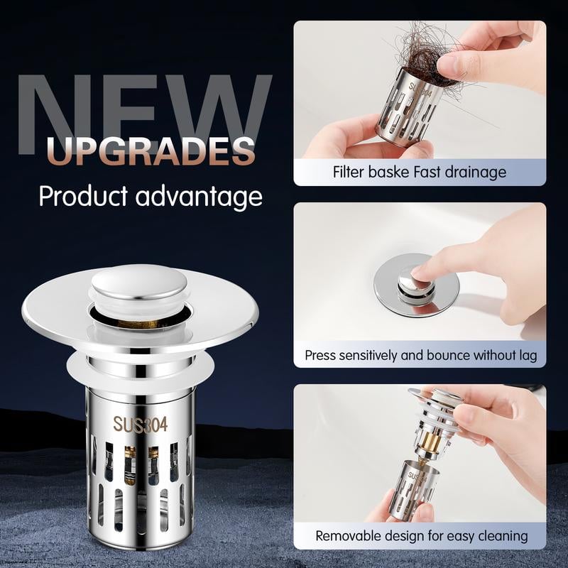 💥COMPRE 1 y llévese 1 GRATIS💥Colador universal de acero inoxidable para desagües