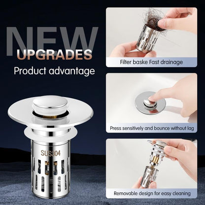 💥COMPRE 1 y llévese 1 GRATIS💥Colador universal de acero inoxidable para desagües