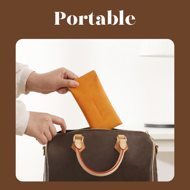 Fundas Portátiles para Lentes de Viaje (2 Uds.)