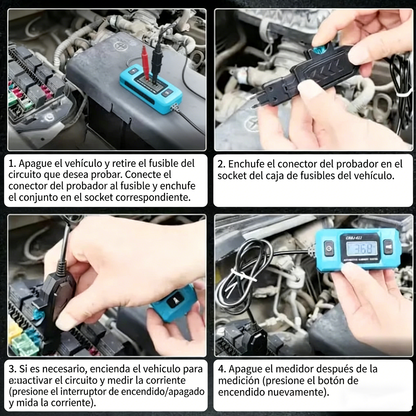 🔥ÚLTIMO DÍA CON 49% DE DESCUENTO – 🚗✨COMPROBADOR DE CORRIENTES PARÁSITAS PARA VEHÍCULOS✨