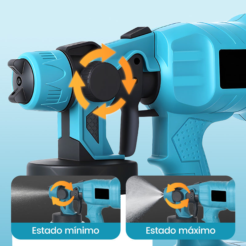 🔥 Pulverizador de pintura eléctrico inalámbrico