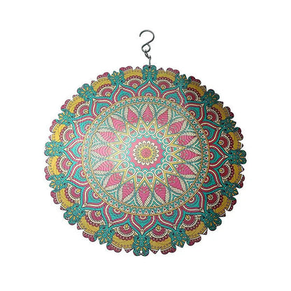 Campanas de Viento Coloridas con Mandala 3D