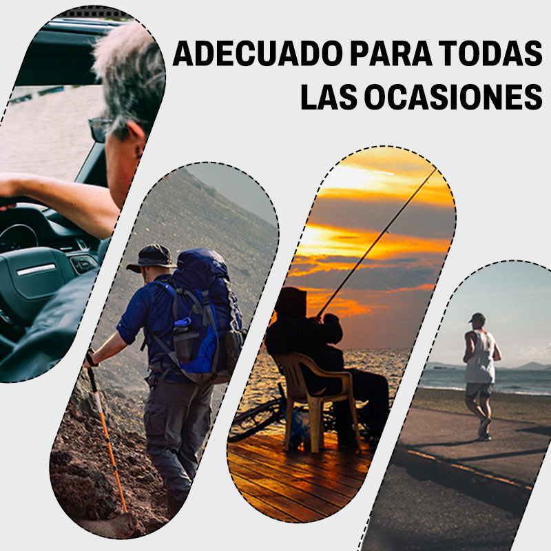 Gafas de sol clásicas con montura cuadrada de madera y lentes polarizadas