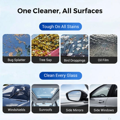 🚗✨ Limpiador de Aceite para Cristales de Automóviles – Limpieza sin Rayas, Resistente a Arañazos y Fácil de Usar para un Cristal Impecable 💦🔧