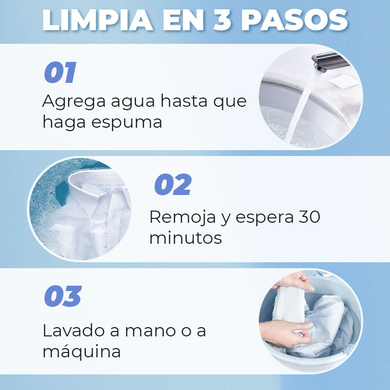 Solución de Lavado Iluminadora de Limpieza Profunda - Eliminación de Manchas y Amarilleo