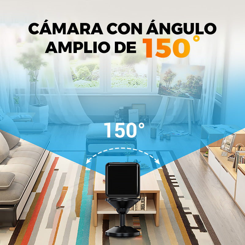 🔥 50% DE DESCUENTO 🛡️ Mini Cámara de Seguridad HD con Visión Nocturna – Protección Total para tu Hogar 🌙📹