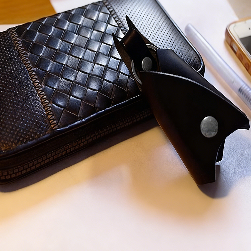 Monedero de Piel PU con Forma de Murciélago