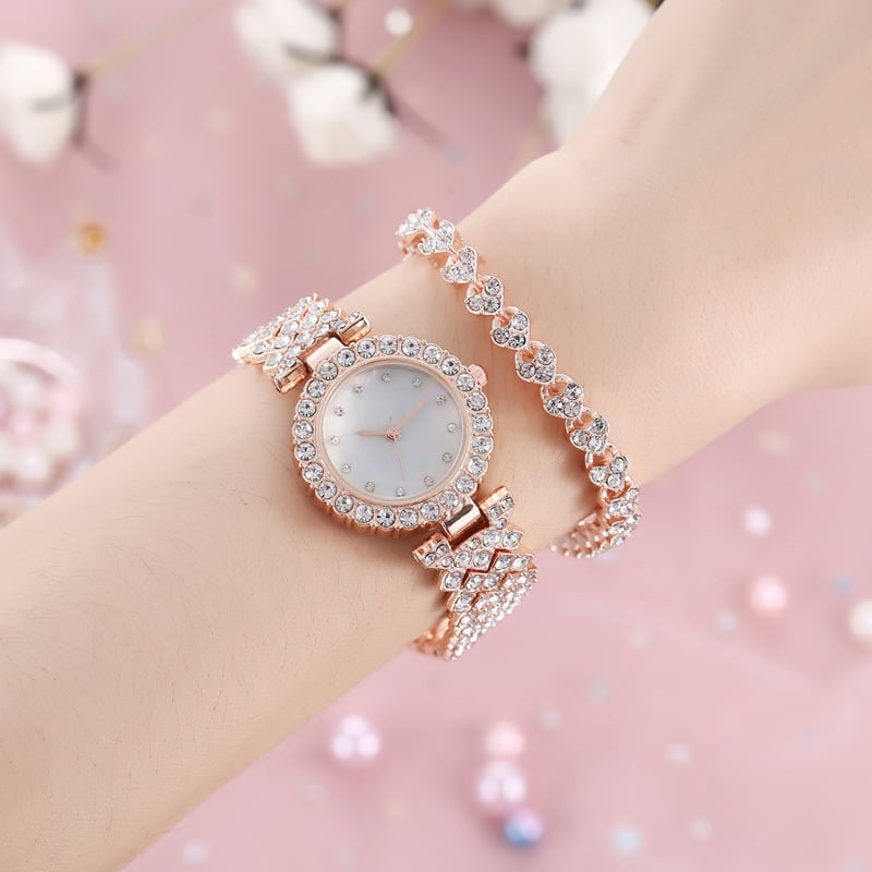 BEST SELLER🎁Moissanite Reloj con Pulsera