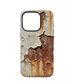 Funda rígida vintage con diseño de óxido para iPhon