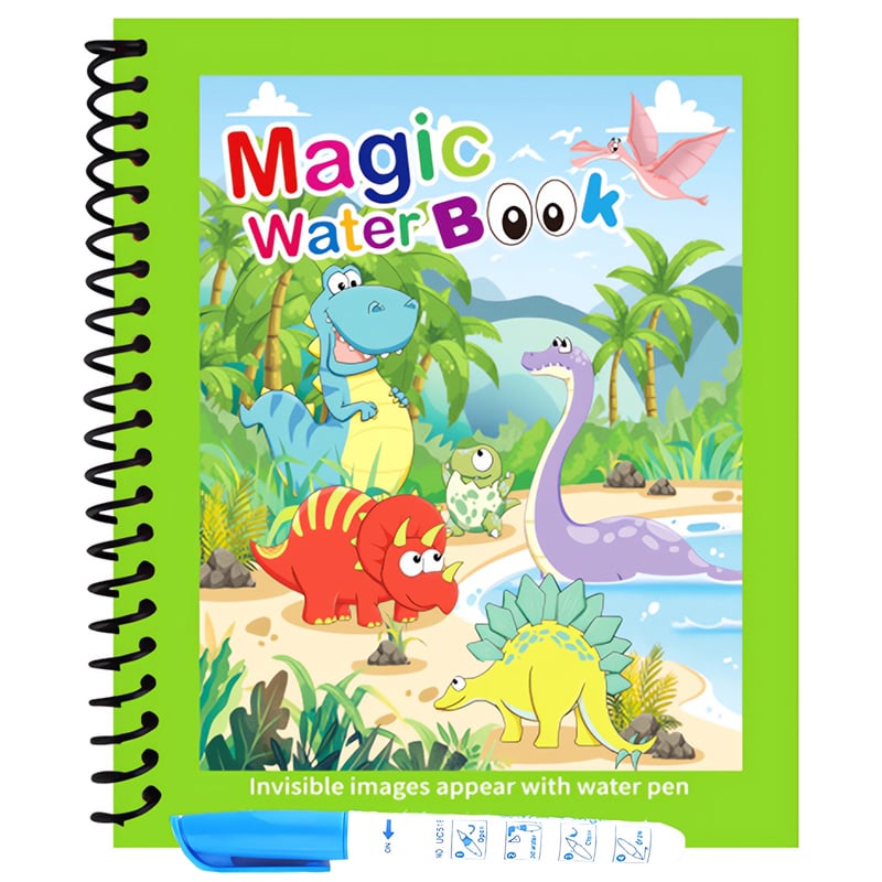 🌹COMPRA 1 Y LLÉVATE 1 GRATIS🔥Promoción de verano 🎁✨️Libro mágico de agua📚️🎨🧠