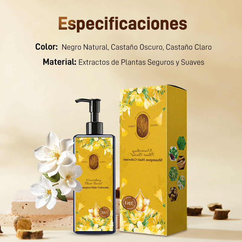 🔥 Compra 2 y lleva 1 unidades 🌿Tinte Capilar Nutritivo a Base de Plantas