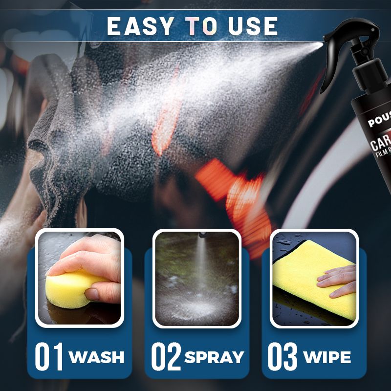 ✨✨✨Compre 2 y llévese 3 gratis✨✨✨ - Spray desengrasante para cristales de coche