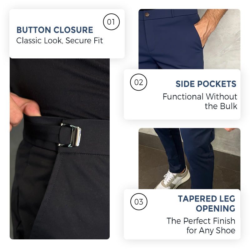 ⏳Oferta por Tiempo Limitado⏰ Pantalones Ajustado Elástico para Hombre