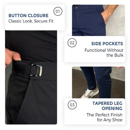 ⏳Oferta por Tiempo Limitado⏰ Pantalones Ajustado Elástico para Hombre