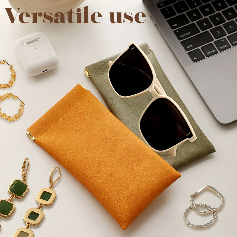 Fundas Portátiles para Lentes de Viaje (2 Uds.)