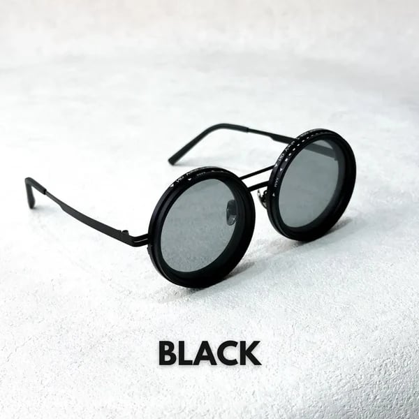 🔥Gafas de sol redondas polarizadas con tinte ajustable