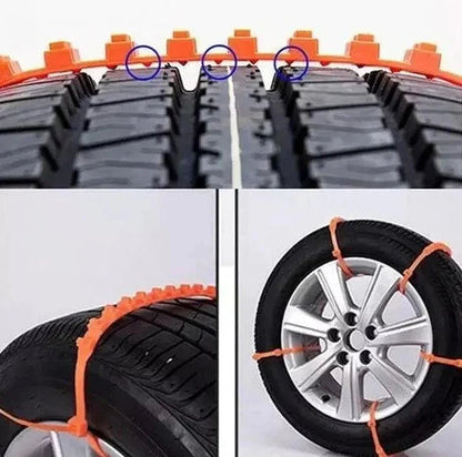 Cadenas de nieve antideslizantes para auto