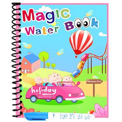 🌹COMPRA 1 Y LLÉVATE 1 GRATIS🔥Promoción de verano 🎁✨️Libro mágico de agua📚️🎨🧠