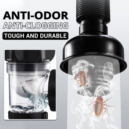 Tubo de desagüe telescópico antiolor
