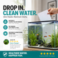 ✨ TOALLITAS CLARIFICADORAS PARA ACUARIO - Agua cristalina en 24 horas, elimina olores e impurezas, seguras para todos los peces y plantas 🌿🔮