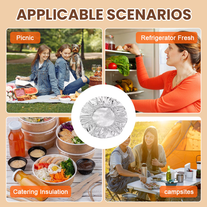 🏠Funda aislante de papel de aluminio