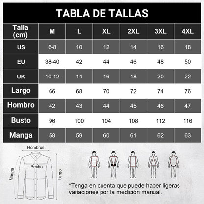 👔 Camisa Fina sin Planchado para Hombre – Elegante, Cómoda y Perfecta para Otoño e Invierno ✨❄️