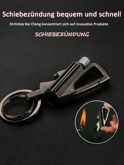 🔥 🔧 Llavero multiherramienta con abrebotellas ✨ Acero inoxidable, reutilizable, portátil para el ocio y las fiestas 🍻