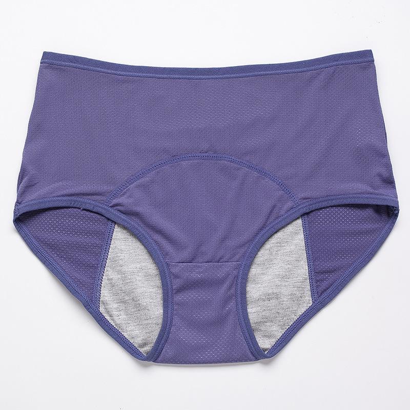 🔥Compra 5 y llévate 5 gratis🔥Bragas de cintura alta a prueba de fugas para mujer