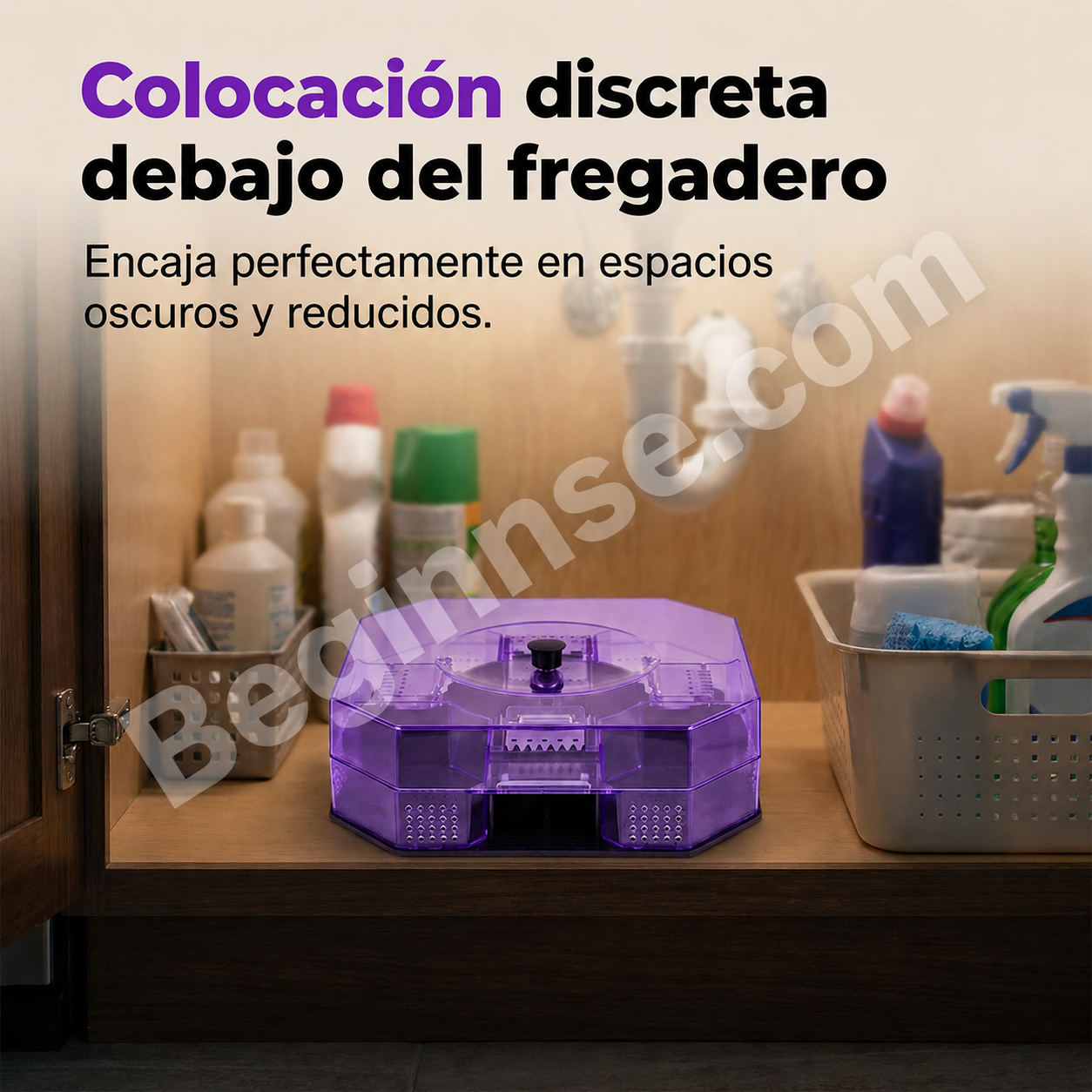 Trampa Reutilizable y Eficaz para Cucarachas