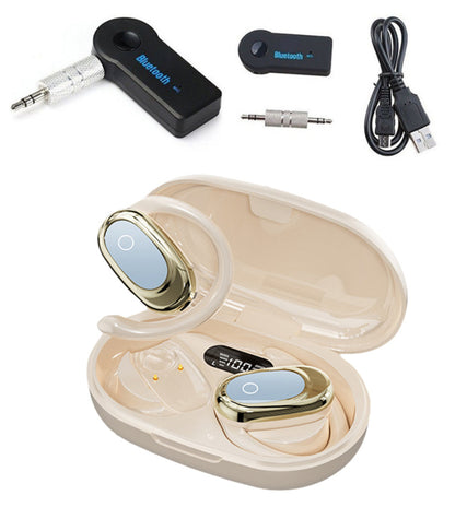 Auriculares Inalámbricos de Oreja Abierta con Pantalla LED