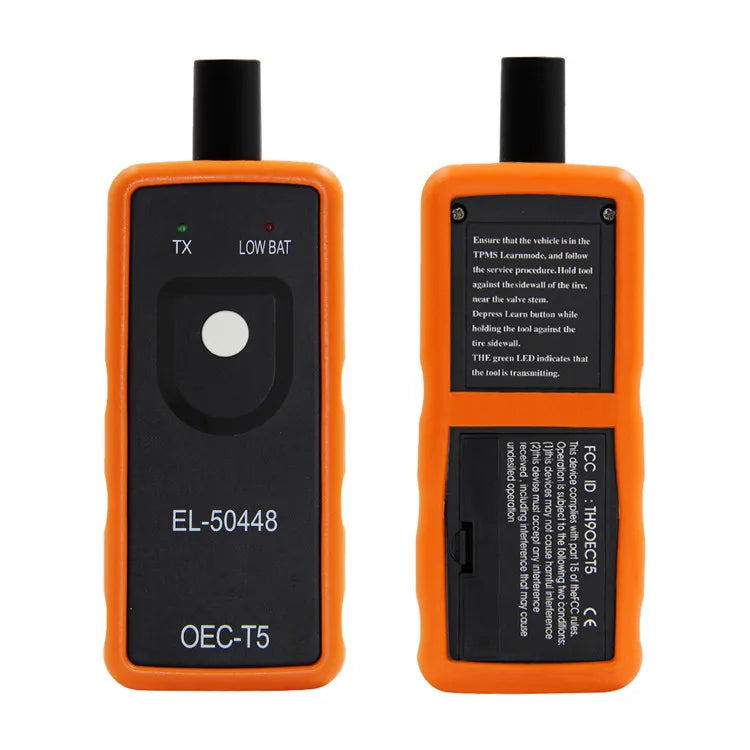 Sensor de presión de neumáticos EL-50448, herramienta de activación TPMS OEC-T5 para vehículos GM