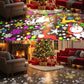 Proyector de Copos de Nieve 3D ❄️✨ Iluminación LED Giratoria para Navidad