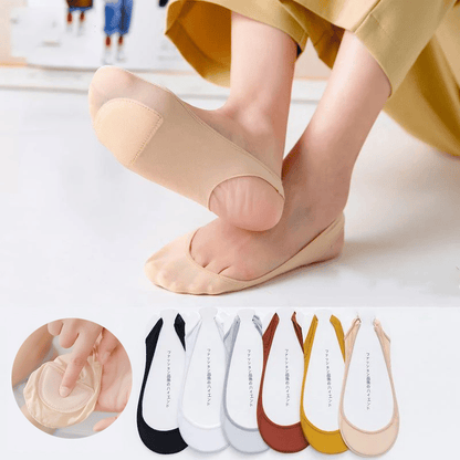 👠Compra 1 par y llévate 4 pares👠Calcetines invisibles antideslizantes de silicona