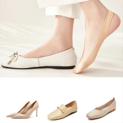 👠Compra 1 par y llévate 4 pares👠Calcetines invisibles antideslizantes de silicona