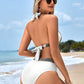 🔥Last Day Promotion 50% OFF🔥Sexy V-neck Women's Holiday Swimsuit With Wavy Pattern