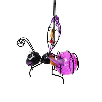 🐝Envío gratuito y 50 % de descuento🐝Lámpara solar colgante con forma de abeja para exteriores
