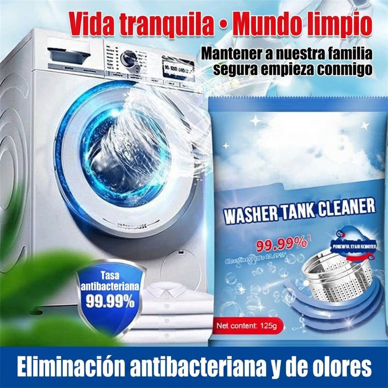 Limpiador potente quitamanchas para tanques de lavadora