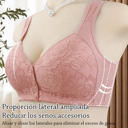 💖COMPRA 1 GRATIS 1🔥Sujetador sin aro de encaje confort mujer