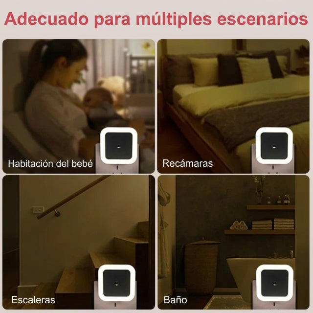 Foco LED Inteligente con Sensor de Luz y Ahorro de Energía