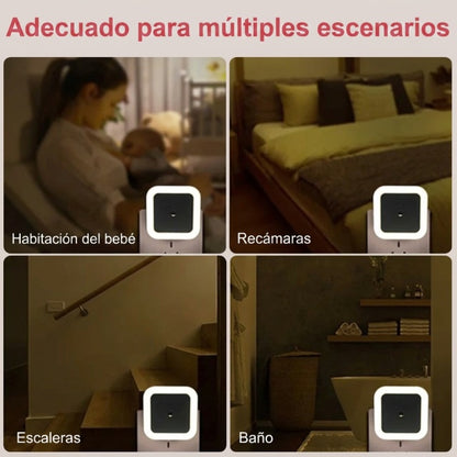 Foco LED Inteligente con Sensor de Luz y Ahorro de Energía