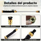 Pistola de agua de alta presión con 3 boquillas intercambiables - Aleación de aluminio resistente