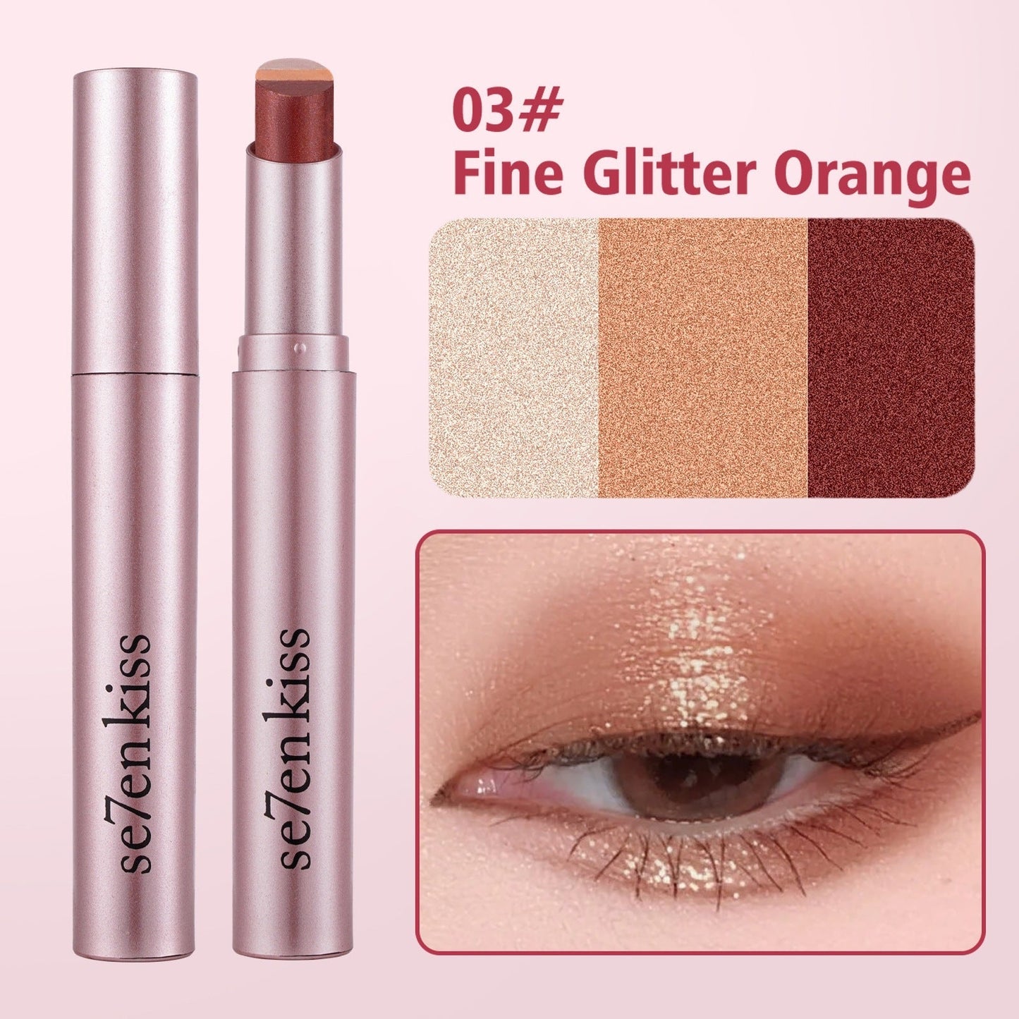 🏆 Oferta Flash ⚡ ¡+50K vendidos! Casi agotado – 💥 Lápiz de sombra de ojos 3 colores