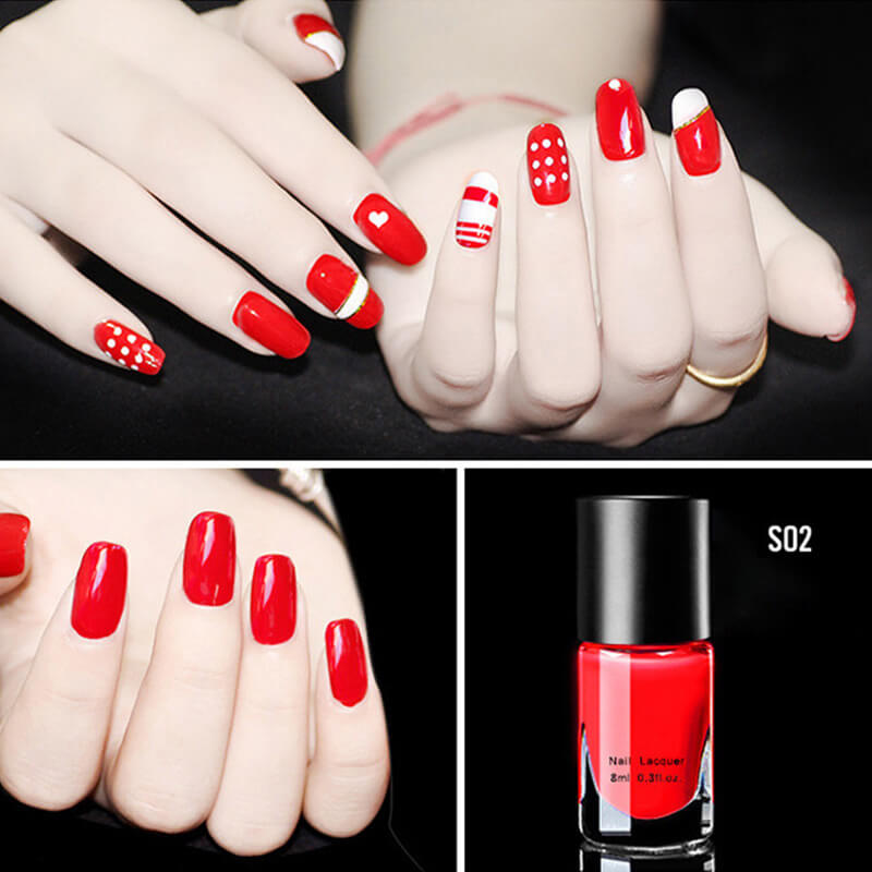 🌸 ¡Compre 2 y obtenga 1 gratis! 🌸19 colores de esmalte de uñas a base de agua pelable