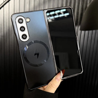 Funda magnética galvanizada para Samsung Fold Series