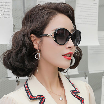 Gafas de sol de moda de gran tamaño para mujer