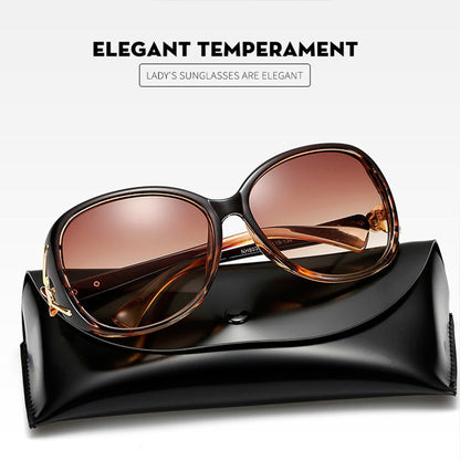 Gafas de sol de moda de gran tamaño para mujer