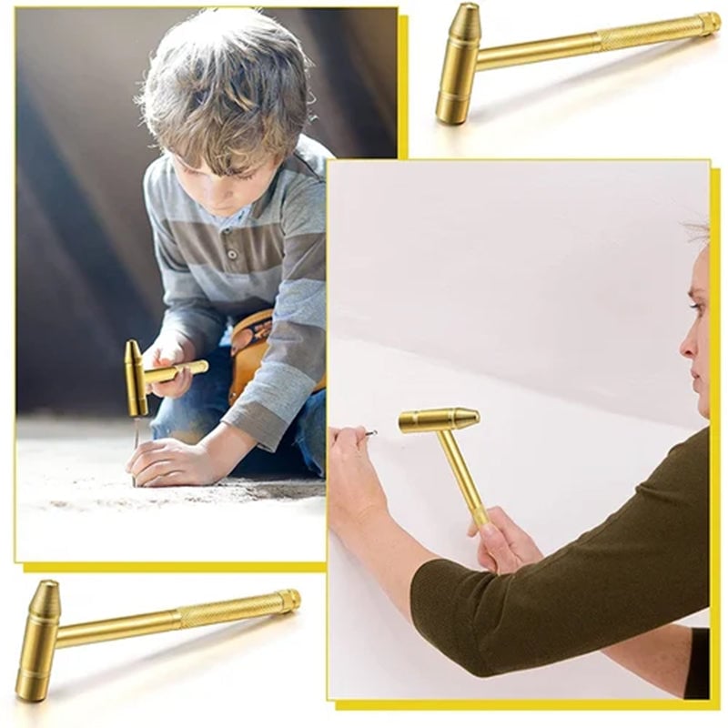 🔥【OFERTA IMPERDIBLE】🔥😫 Herramientas pesadas/funcionalidad limitada/material frágil? Mini martillo 6 en 1 cobre, solo 65 unidades⚡️
