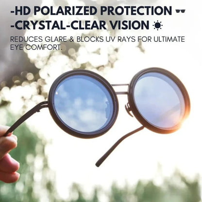 🔥Gafas de sol redondas polarizadas con tinte ajustable